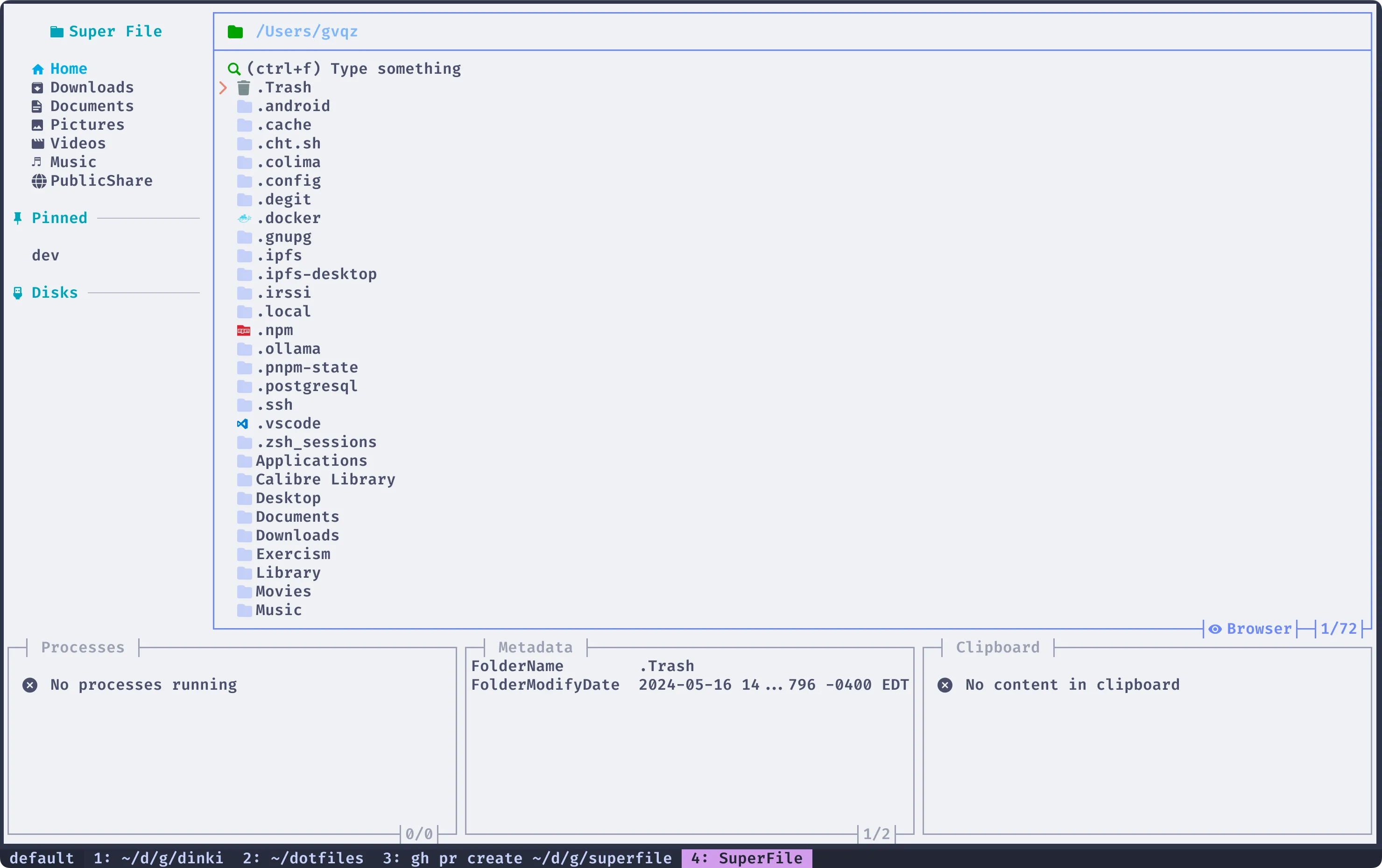 Catppuccin Latte theme preview showing light color scheme