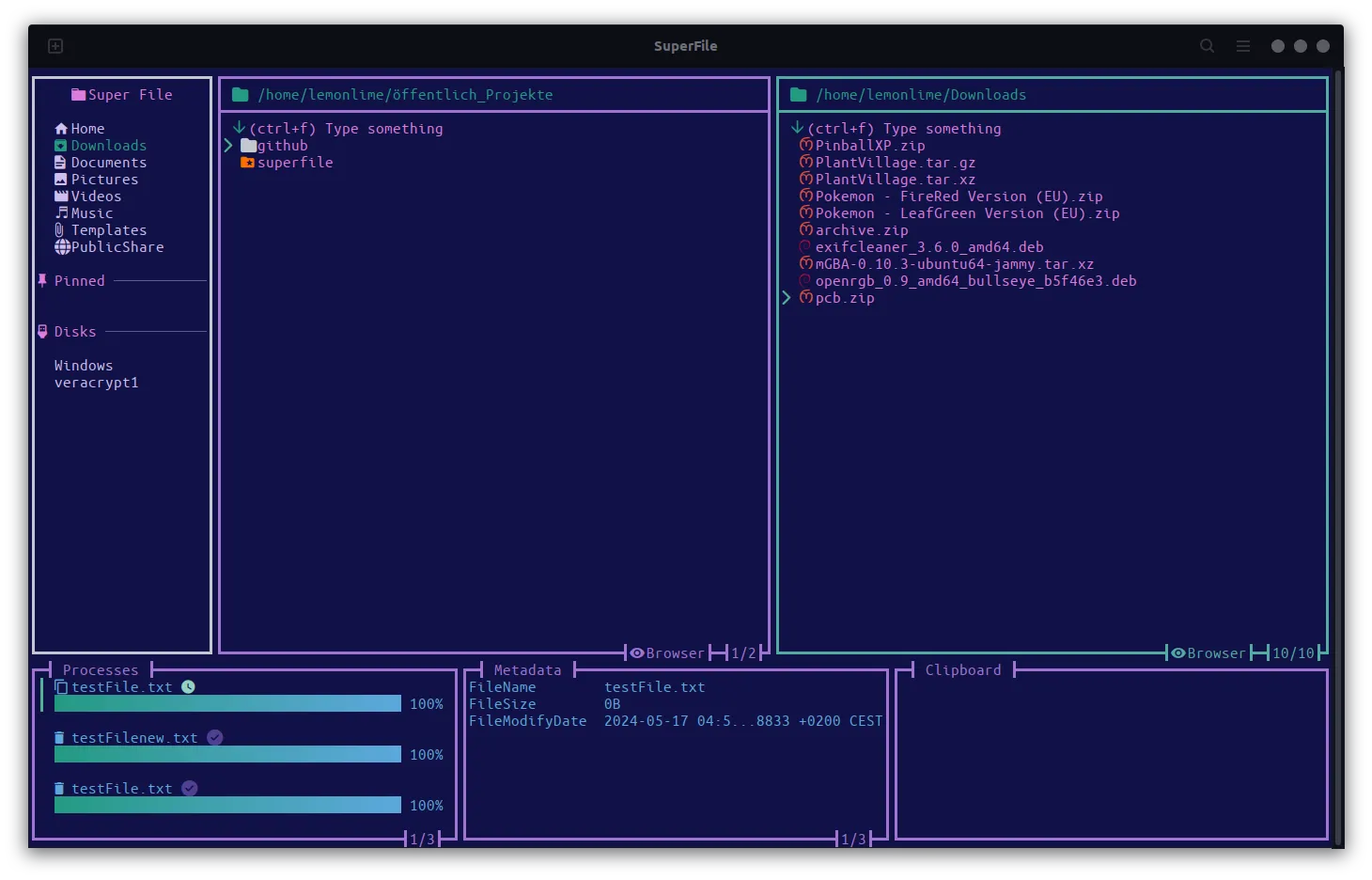 Sugarplum theme preview showing sweet purple and pink color palette